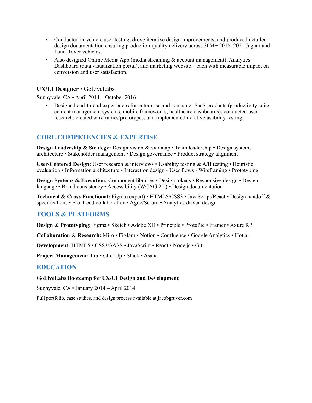 Page 3 - Skills and Education